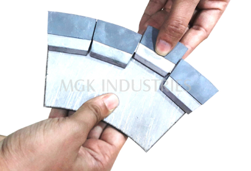 Tungsten Carbide Tiles Assembly